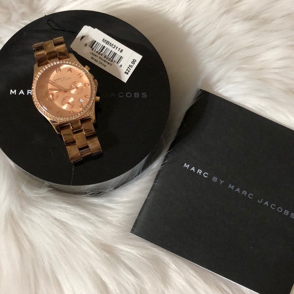 Marc by Marc Jacobs Rose-gold watch - Picture 2 of 8
